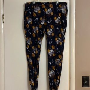 GUC FADED GLORY Flower Print Jeggings-XXL